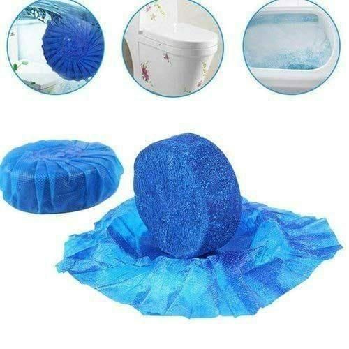 Toilet Cleaning Tablet-Toilet Deodorizer Bathroom Cleaner Tablet Pack of 2 (10pc + 10pc))