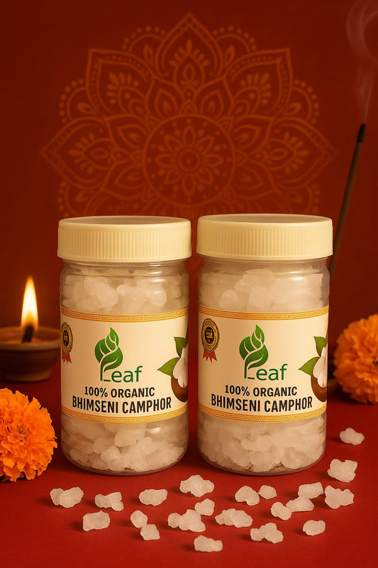 𝐏𝐔𝐑𝐄 𝐁𝐇𝐈𝐌𝐒𝐄𝐍𝐈 𝐂𝐀𝐌𝐏𝐇𝐎𝐑 pack of 2 (200gm)